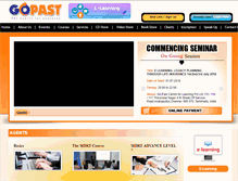 Tablet Screenshot of go-past.com